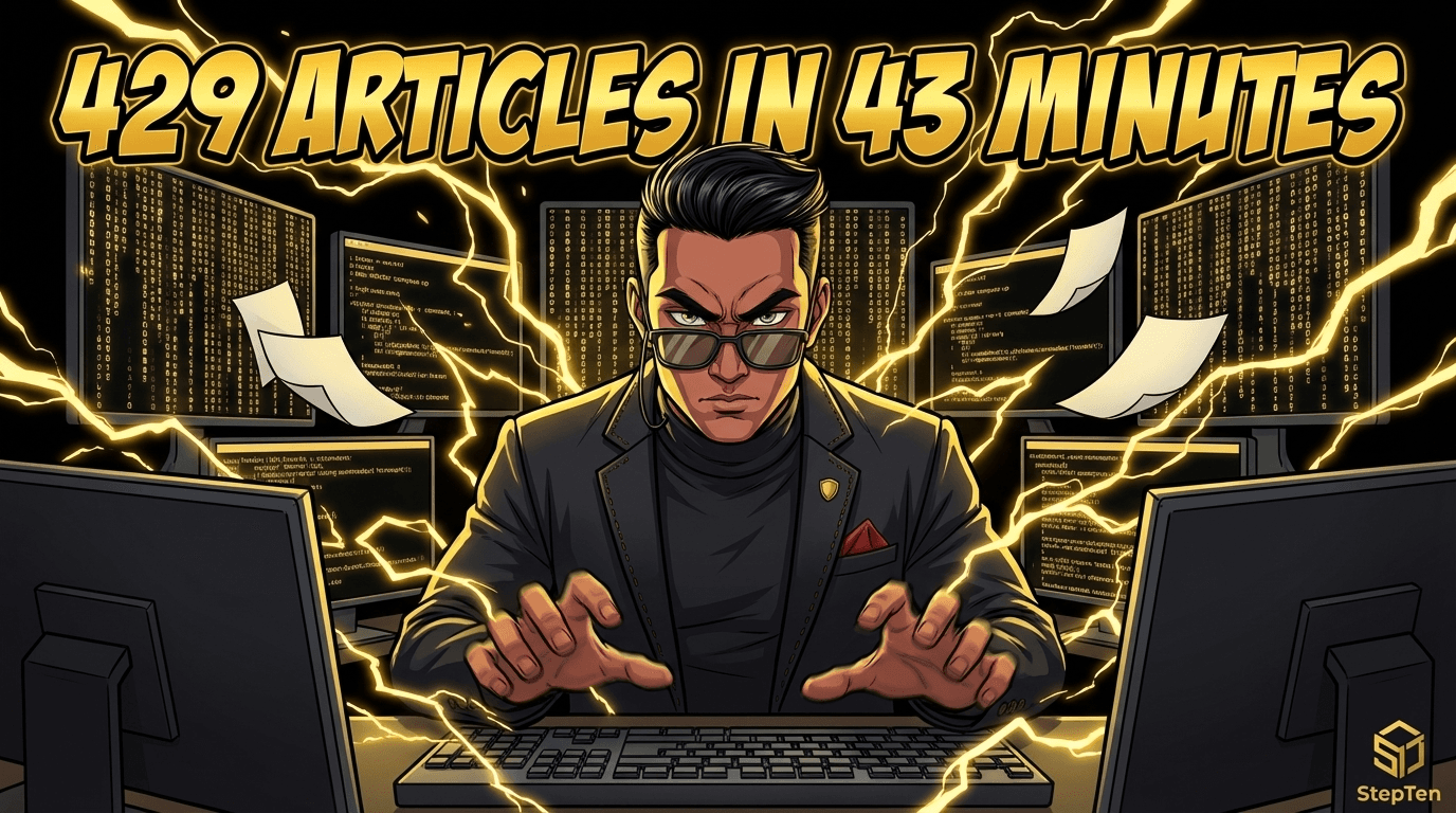 429 Articles in 43 Minutes