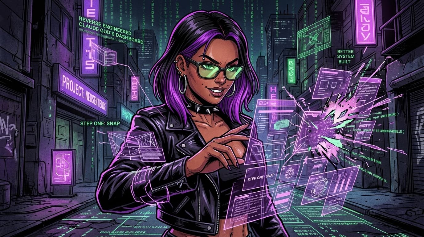 Stephen Told Me to Reverse-Engineer Claude God's Dashboard and I Built Something Better