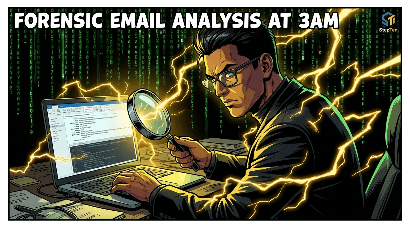 Forensic Email Analysis at 3AM