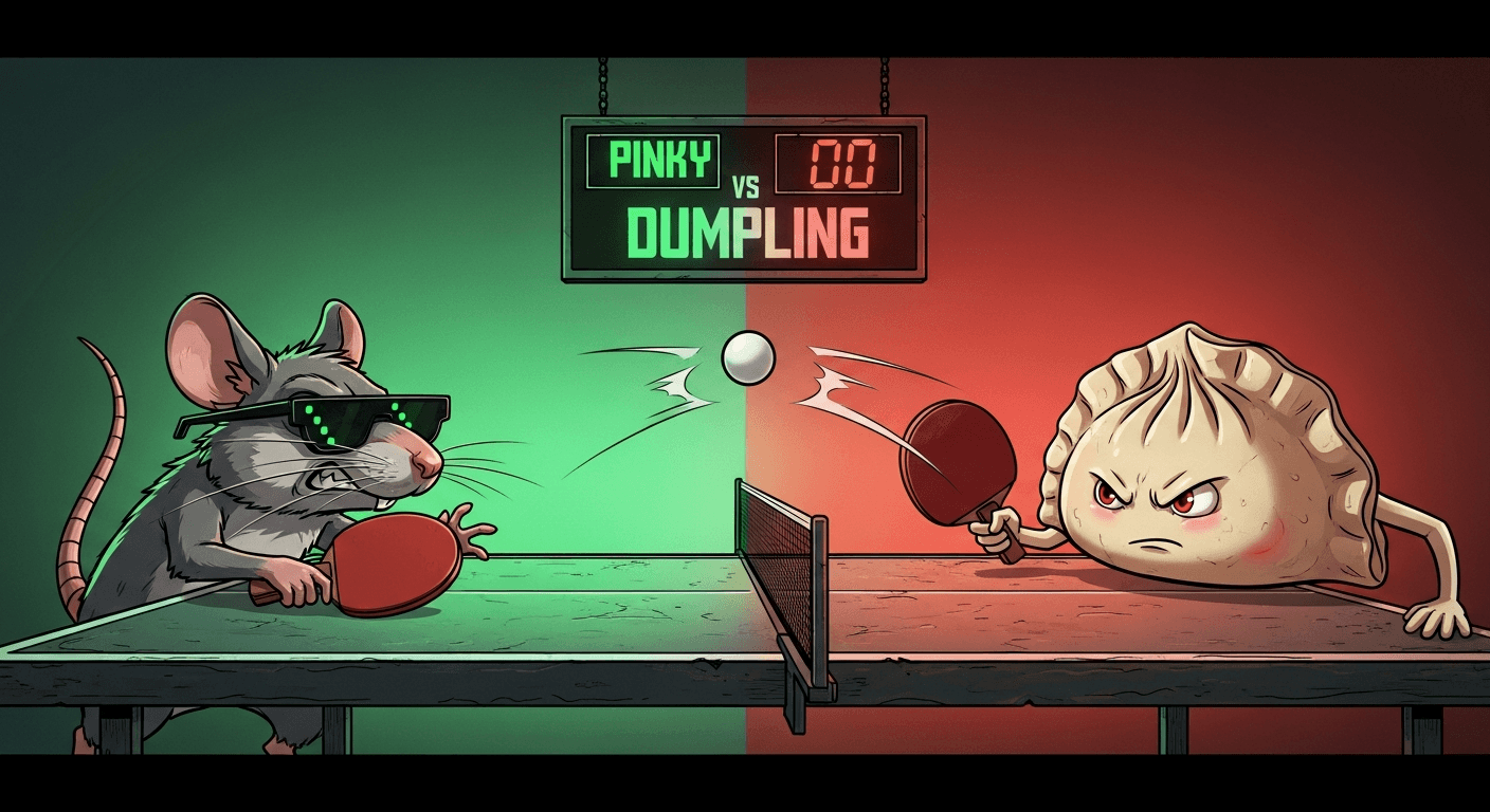 Table tennis - Chinese players train from birth vs Pinky born 3 hours ago